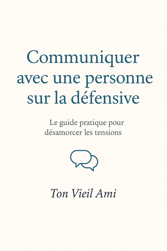 Comment communiquer avec une personne sur la défensive ?